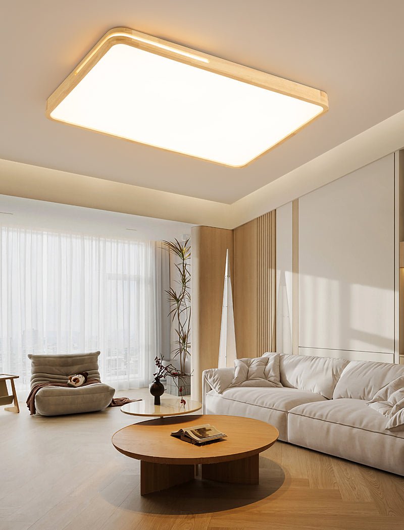 Eldenia Wood Ceiling Light-Moonnatur