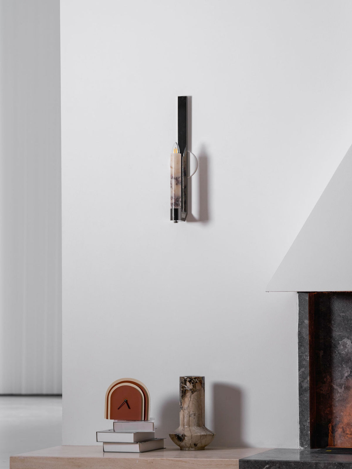 Ainswood Marble Wall Light-Moonnatur