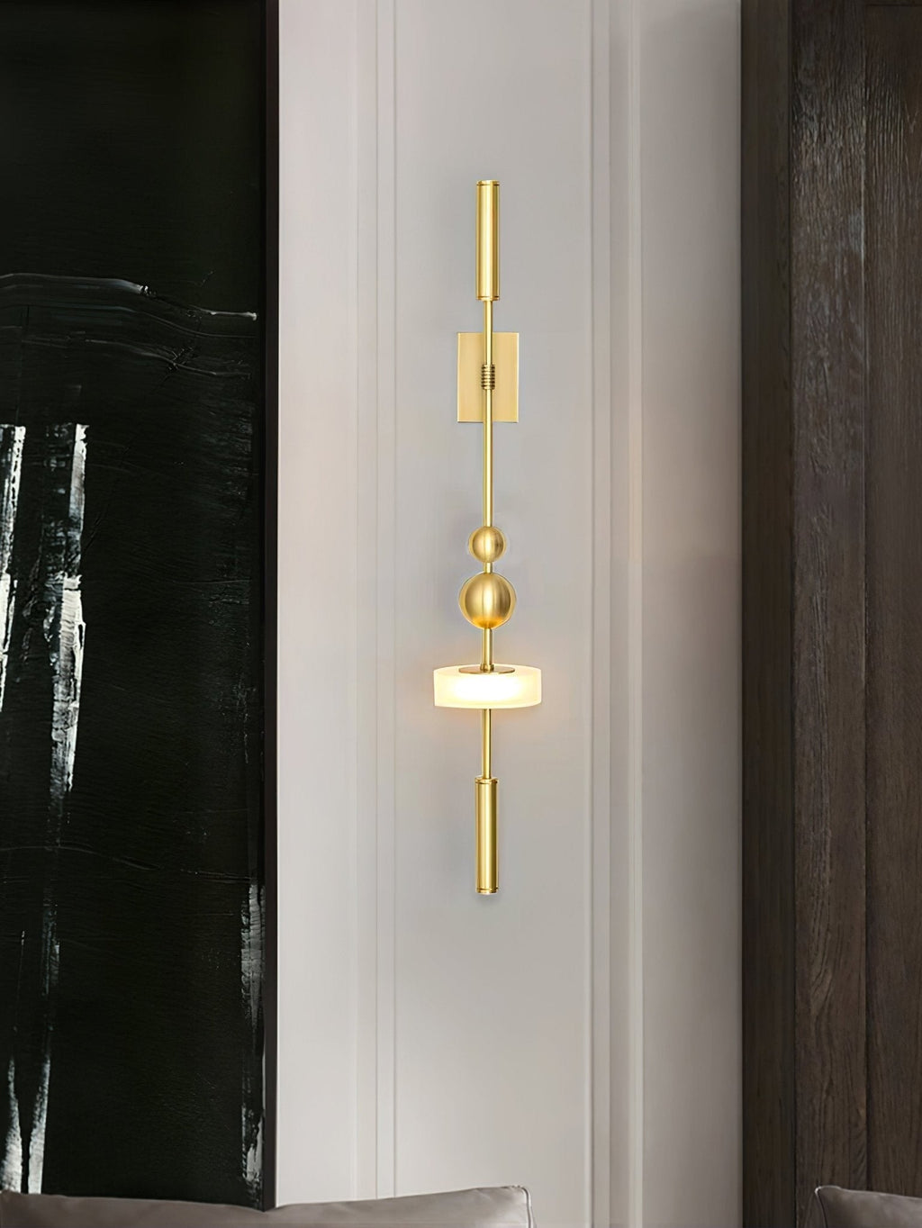 Yardenmoss Acrylic Wall Light-Moonnatur
