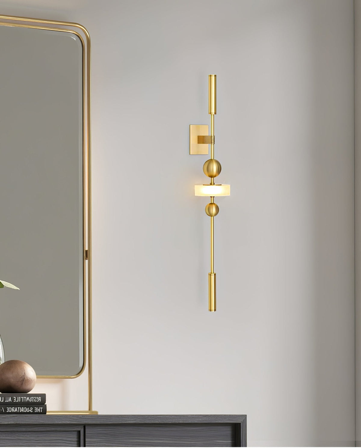 Yardenmoss Acrylic Wall Light-Moonnatur