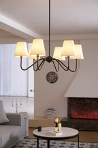Tirava Fabric Chandelier-Moonnatur