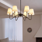 Tirava Fabric Chandelier-Moonnatur