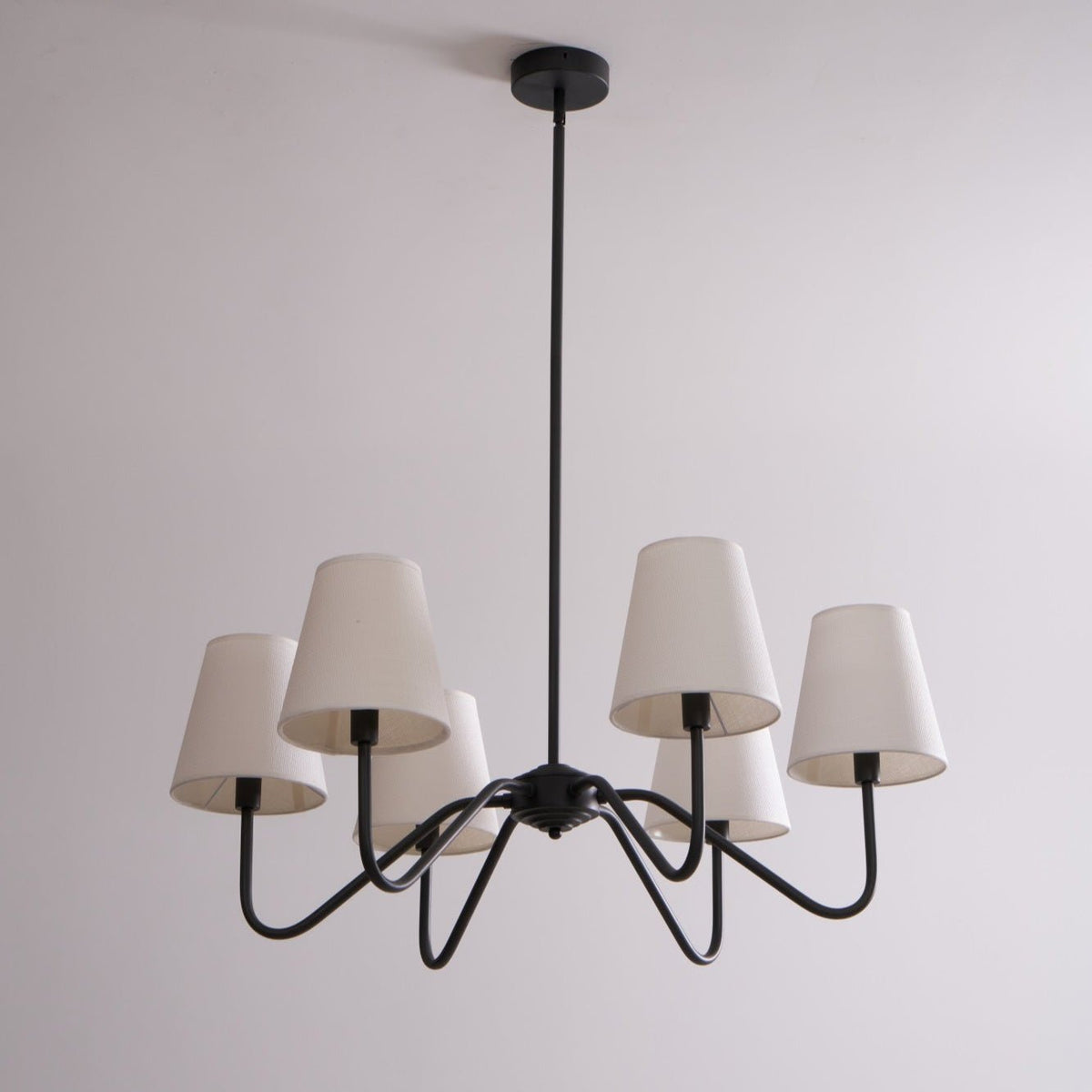 Tirava Fabric Chandelier-Moonnatur