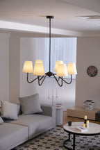 Tirava Fabric Chandelier-Moonnatur