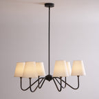 Tirava Fabric Chandelier-Moonnatur