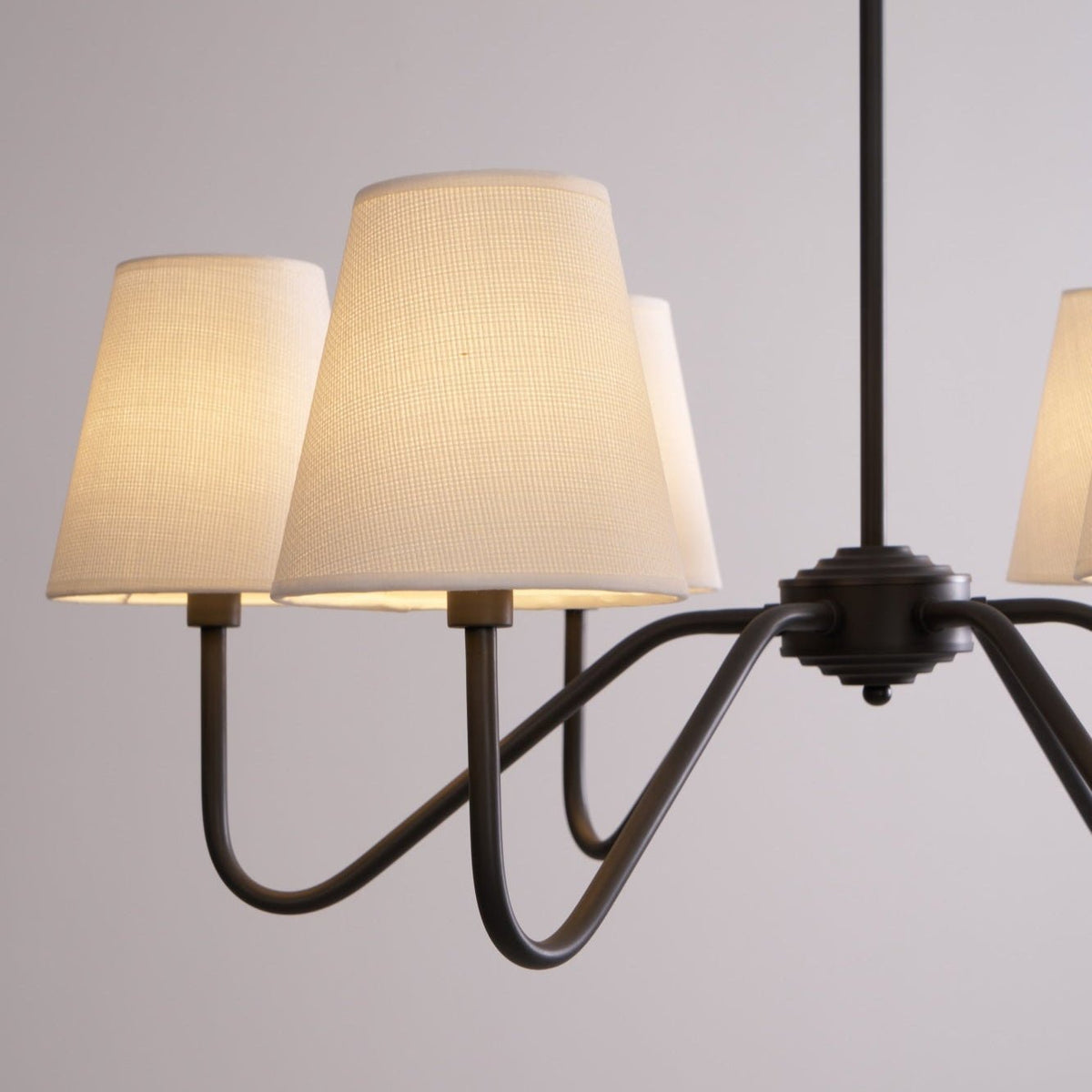Tirava Fabric Chandelier-Moonnatur