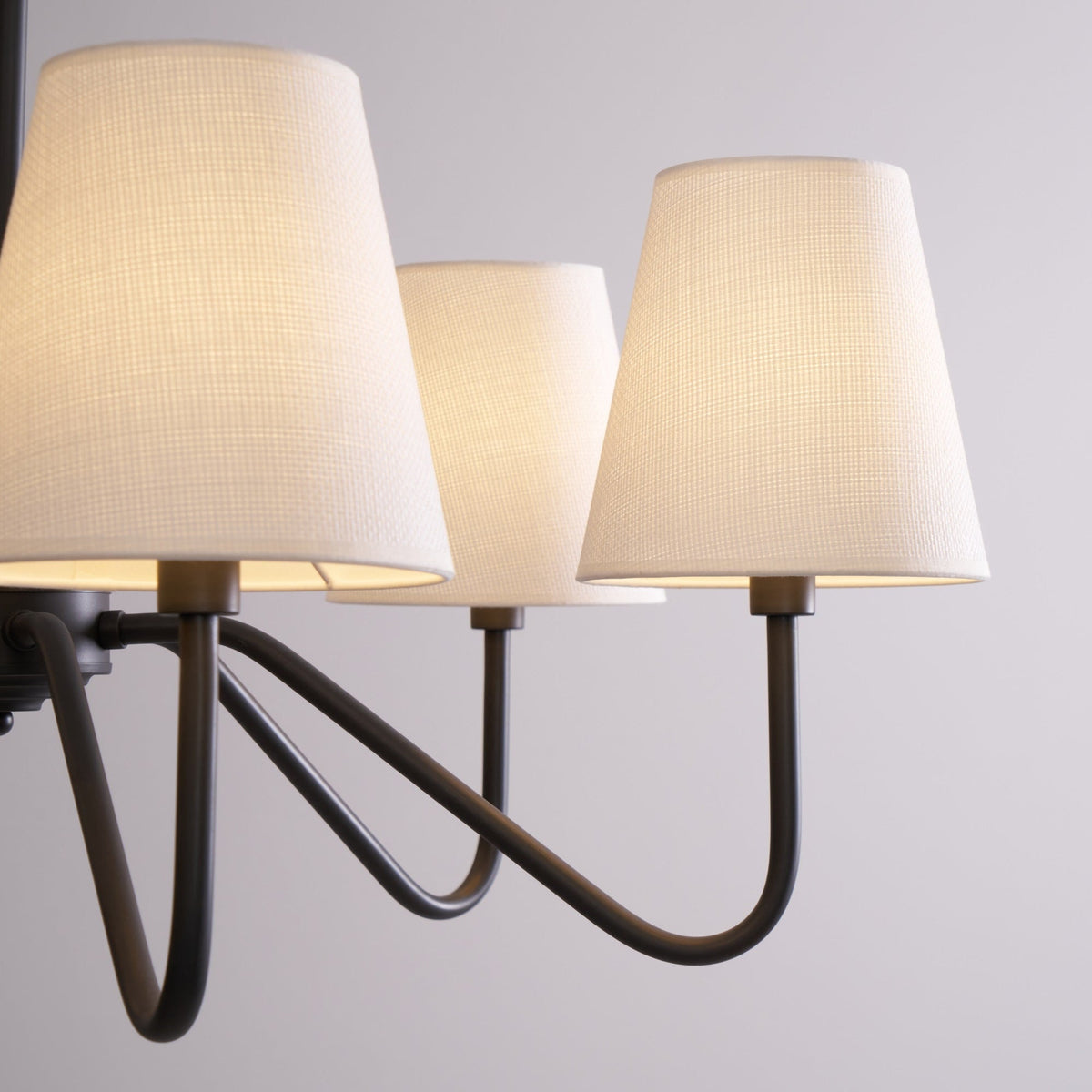 Tirava Fabric Chandelier-Moonnatur