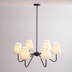 Tirava Fabric Chandelier-Moonnatur