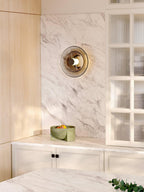 Cindrelle Glass Wall Light-Moonnatur