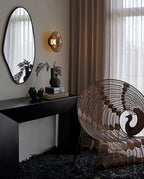 Cindrelle Glass Wall Light-Moonnatur
