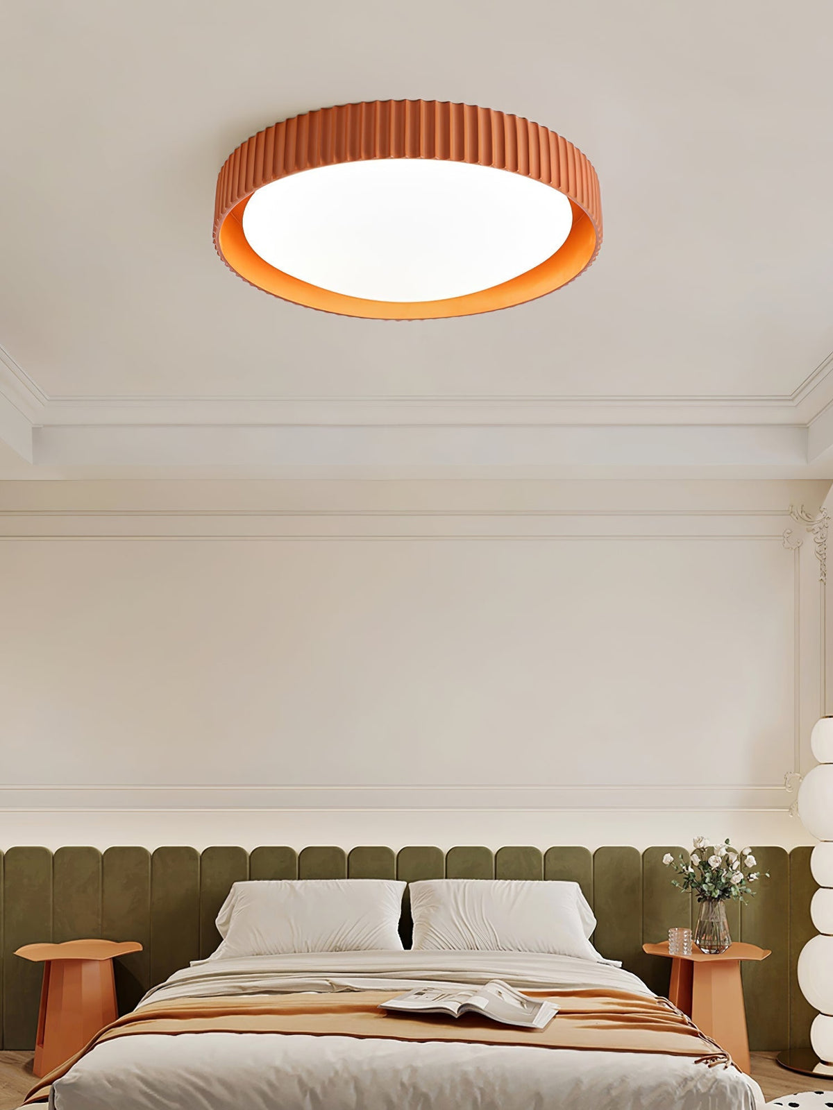 Brynora Resin Ceiling Light-Moonnatur