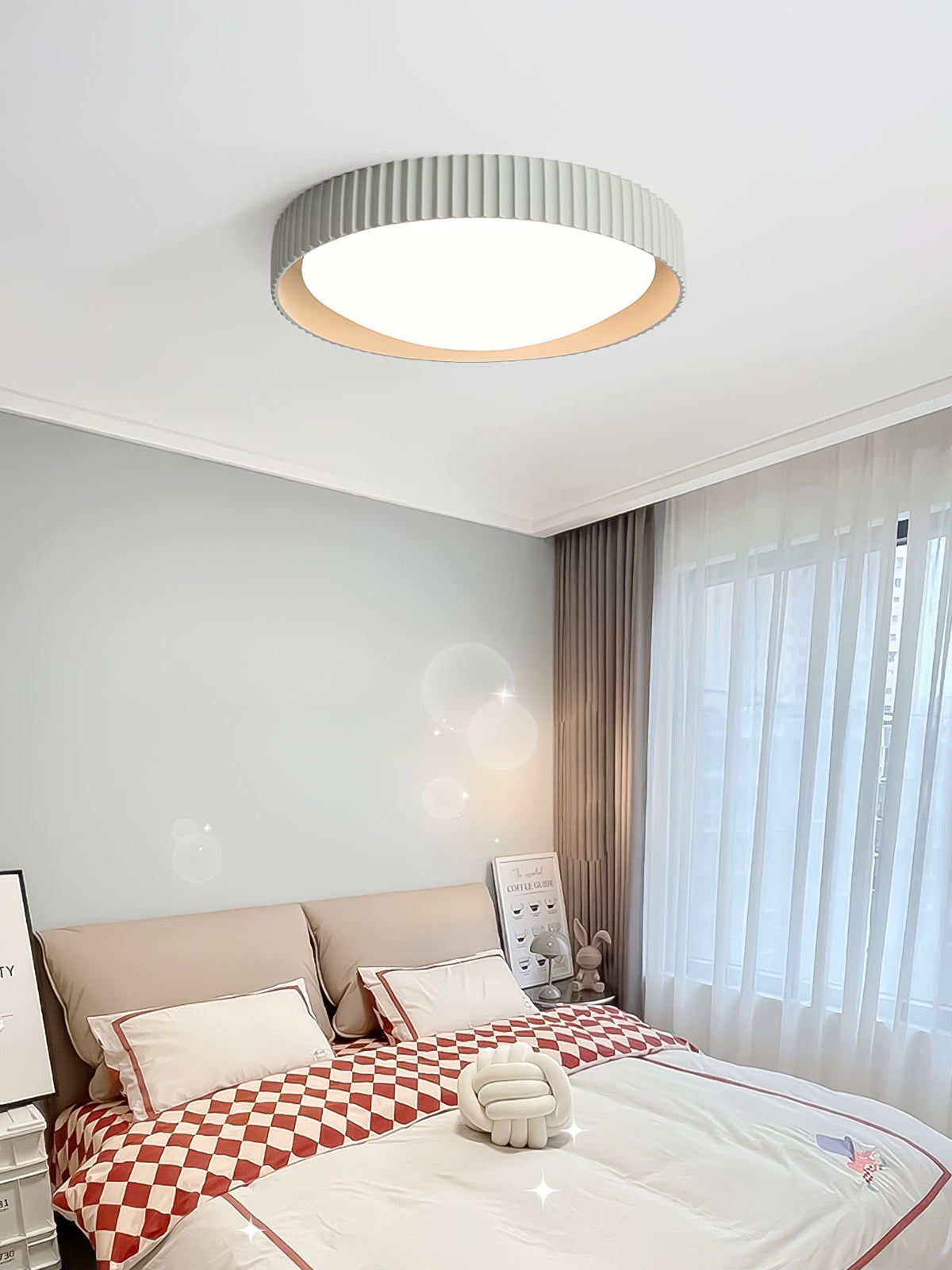 Brynora Resin Ceiling Light-Moonnatur