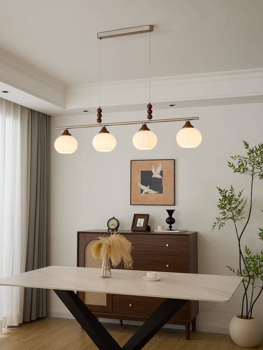 Liorenne Glass Pendant Light-Moonnatur