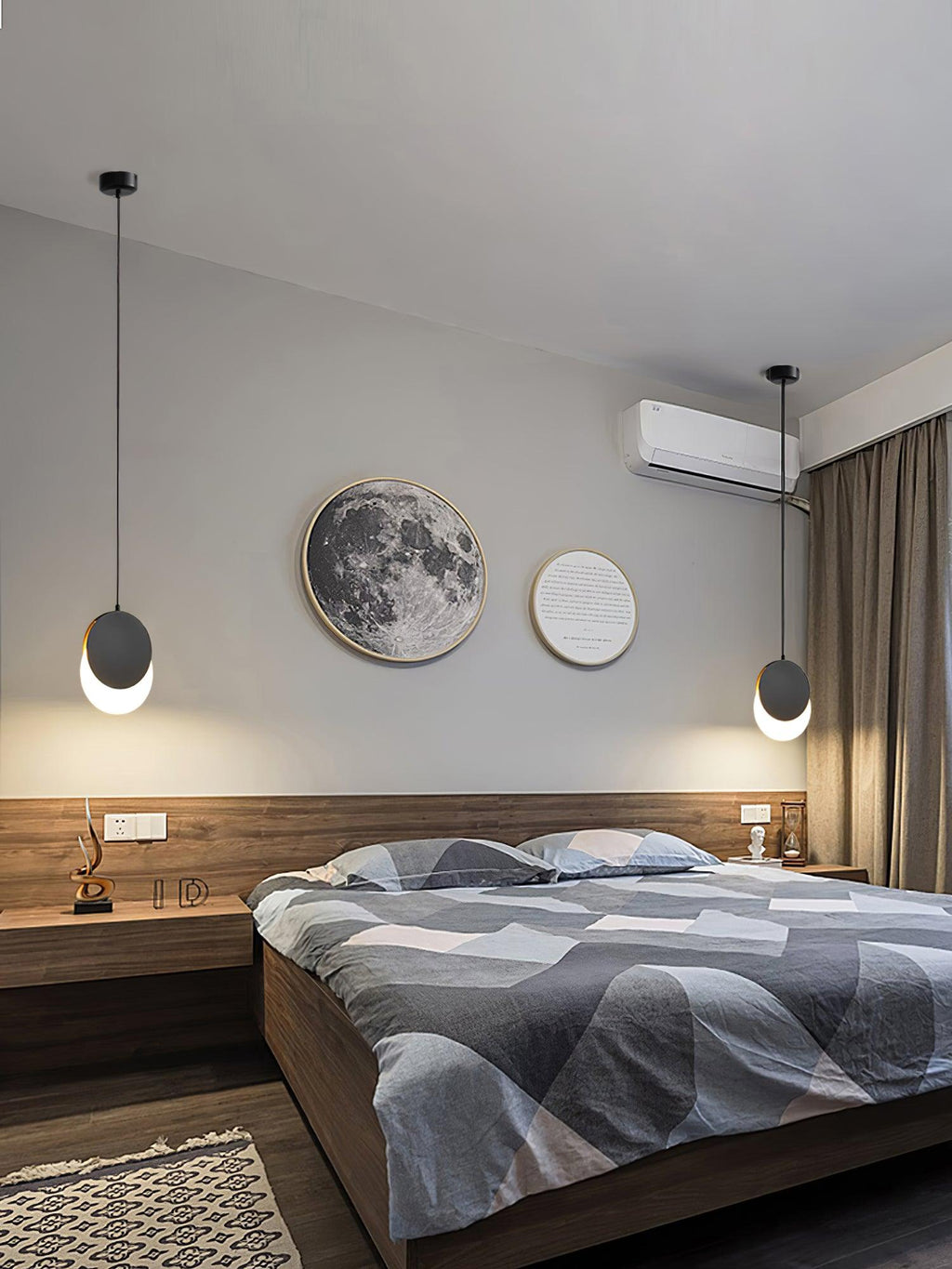 Ardania Acrylic Pendant Light-Moonnatur