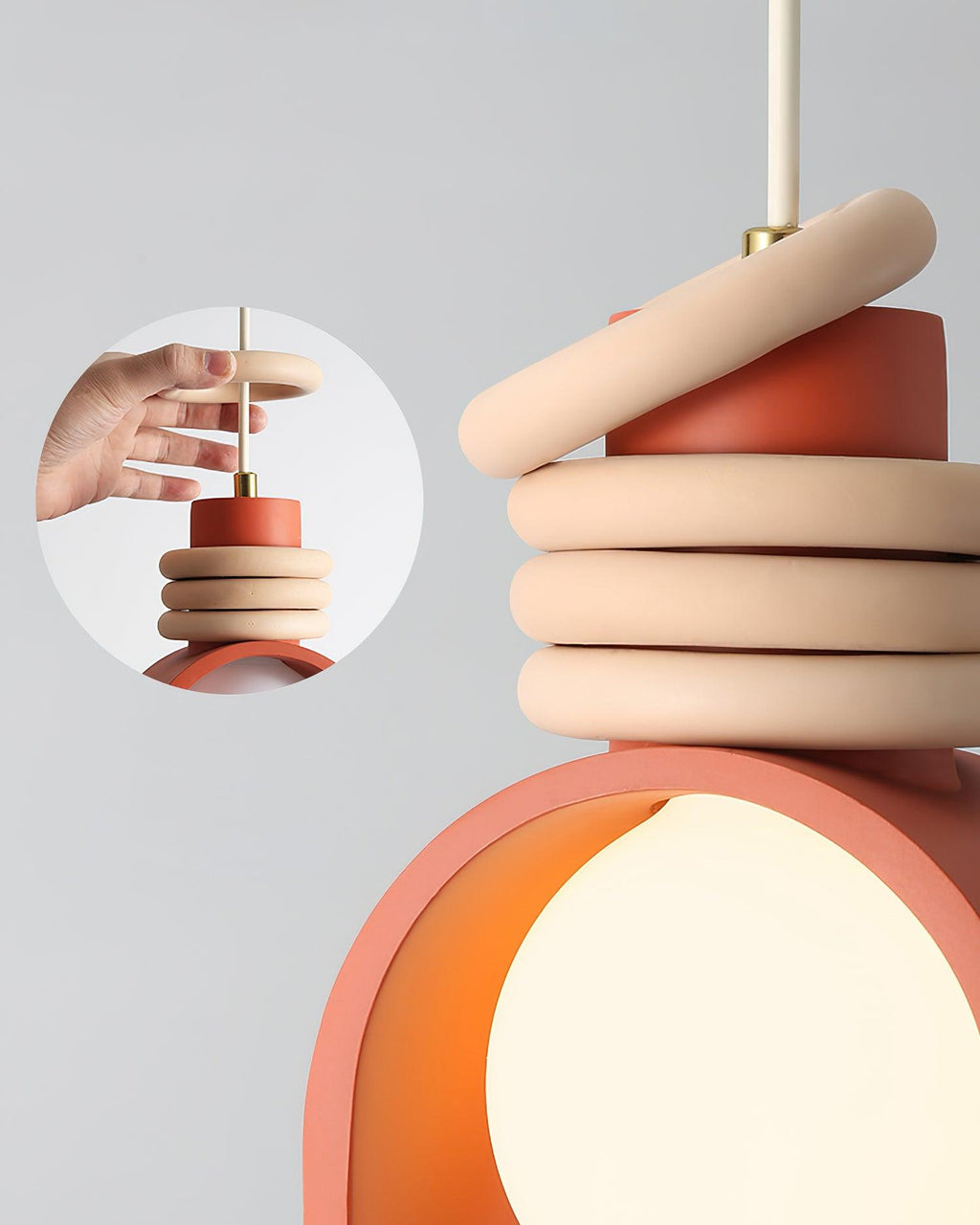Casteriel Glass Pendant Light-Moonnatur