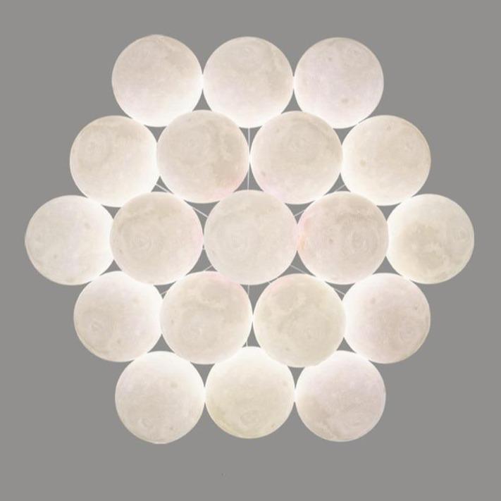 Seldenaria Plastic Pendant Light-Moonnatur