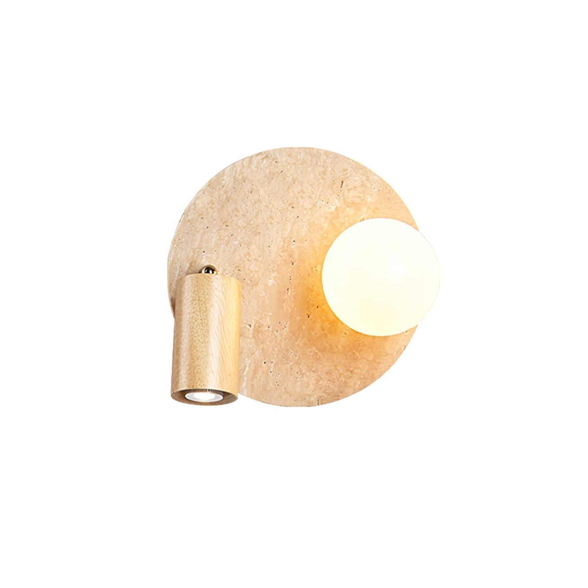 Rardenonna Travertine Wall Light-Moonnatur