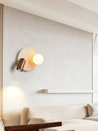 Rardenonna Travertine Wall Light-Moonnatur