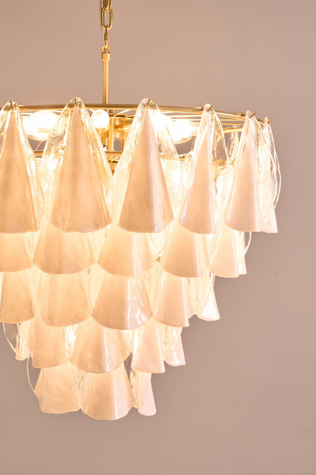 Redrenwyn Glass Chandelier-Moonnatur