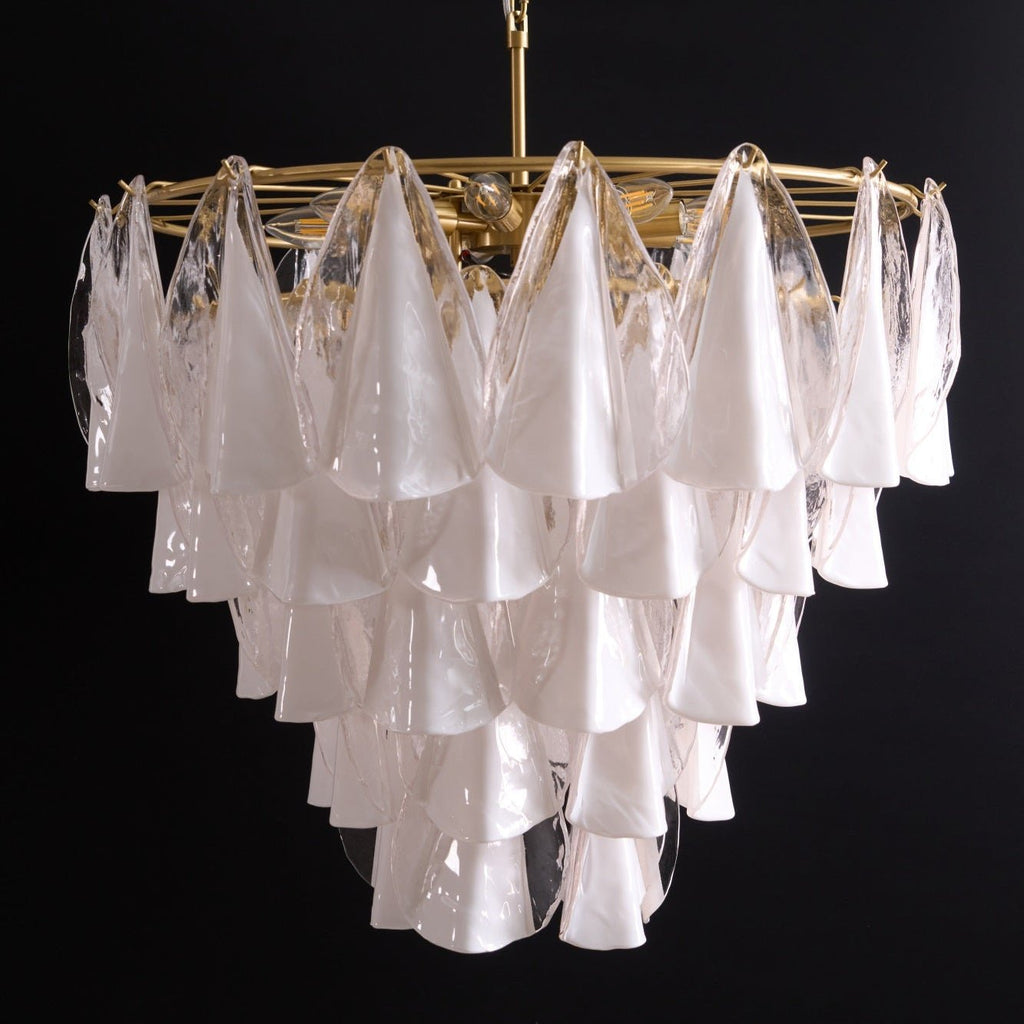 Redrenwyn Glass Chandelier-Moonnatur