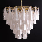Redrenwyn Glass Chandelier-Moonnatur