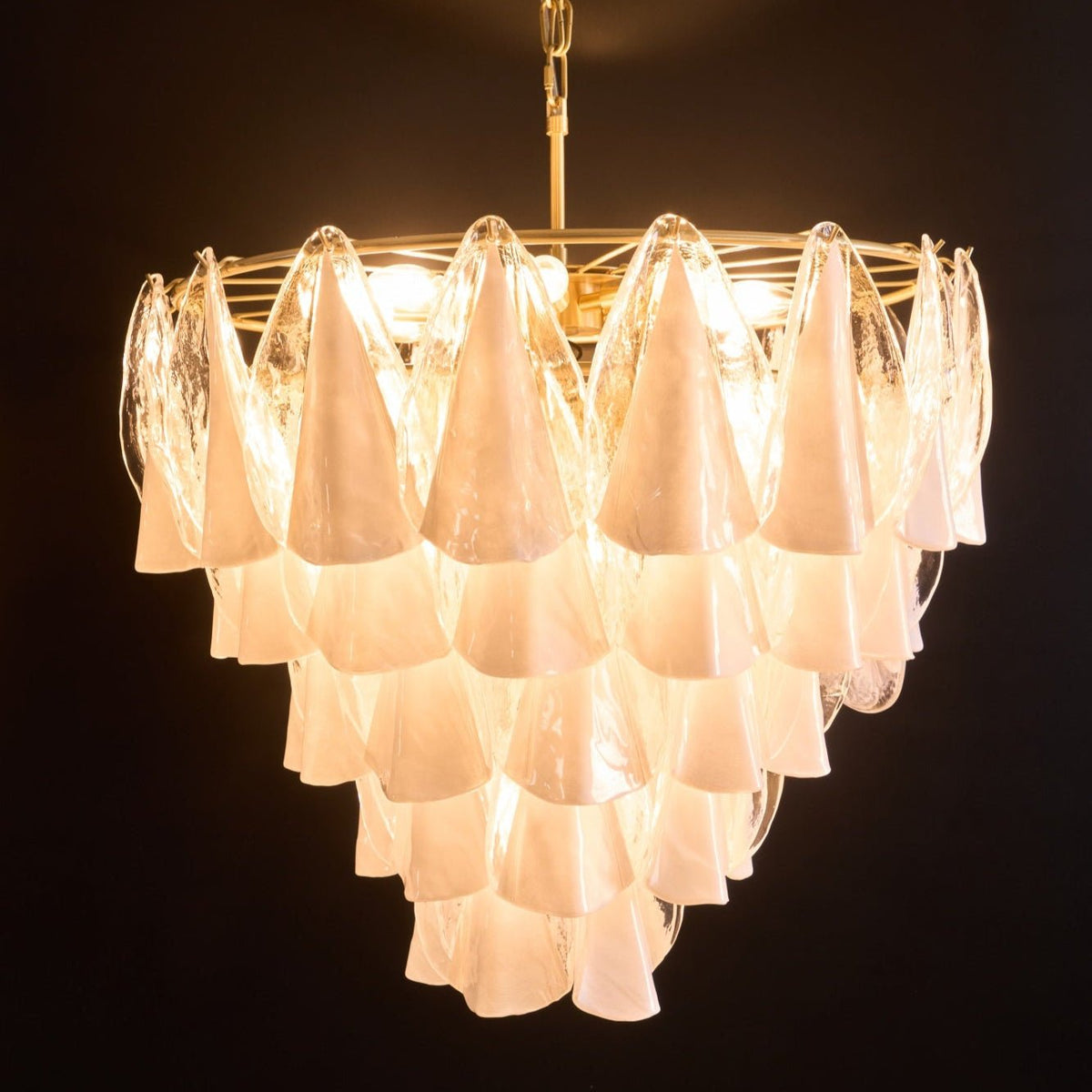 Redrenwyn Glass Chandelier-Moonnatur