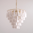 Redrenwyn Glass Chandelier-Moonnatur