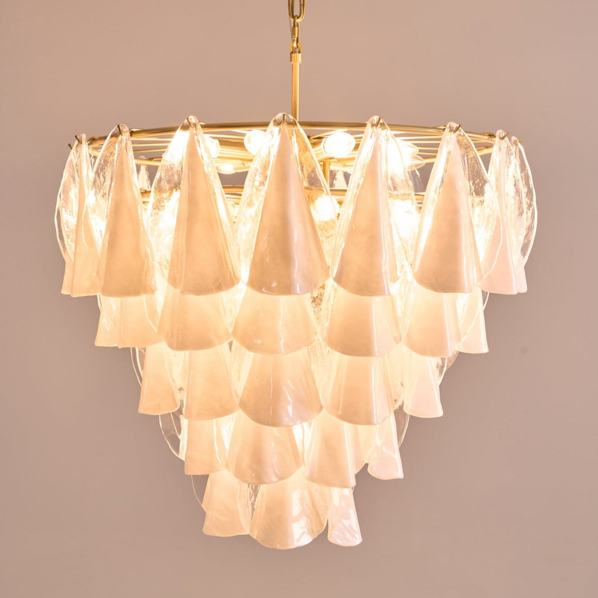 Redrenwyn Glass Chandelier-Moonnatur