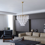 Redrenwyn Glass Chandelier-Moonnatur