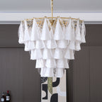 Redrenwyn Glass Chandelier-Moonnatur