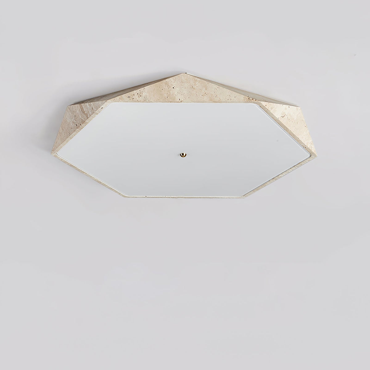 Nethenelia Travertine Ceiling Light-Moonnatur