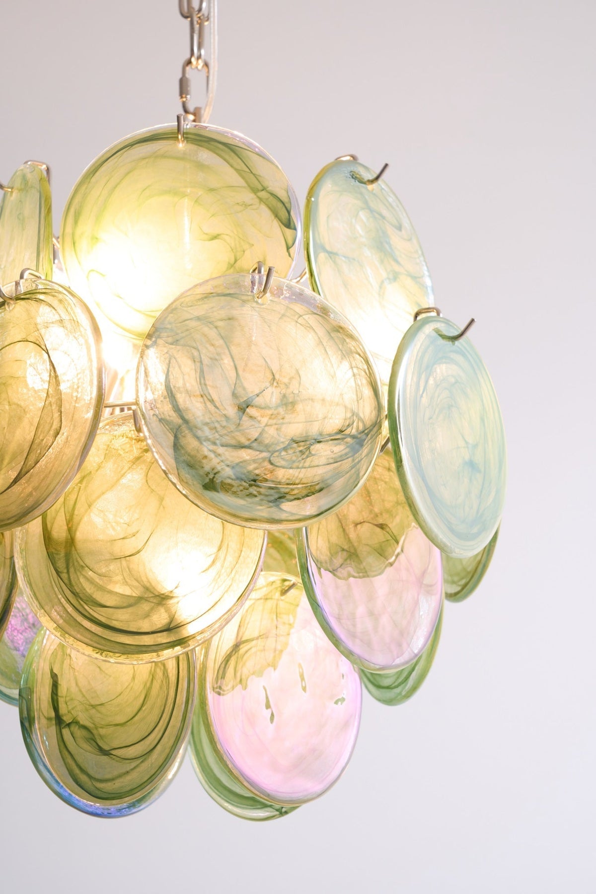 Zelvencove Glass Chandelier-Moonnatur