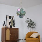 Zelvencove Glass Chandelier-Moonnatur
