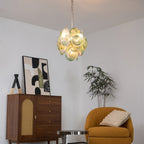 Zelvencove Glass Chandelier-Moonnatur