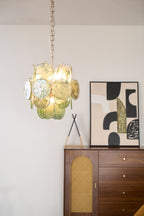 Zelvencove Glass Chandelier-Moonnatur