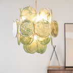 Zelvencove Glass Chandelier-Moonnatur