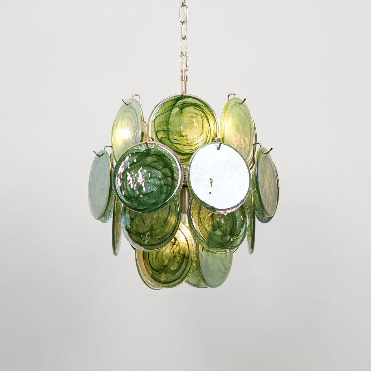 Zelvencove Glass Chandelier-Moonnatur