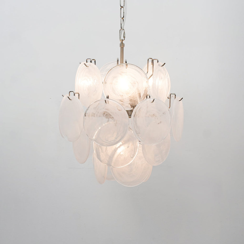 Zelvencove Glass Chandelier-Moonnatur