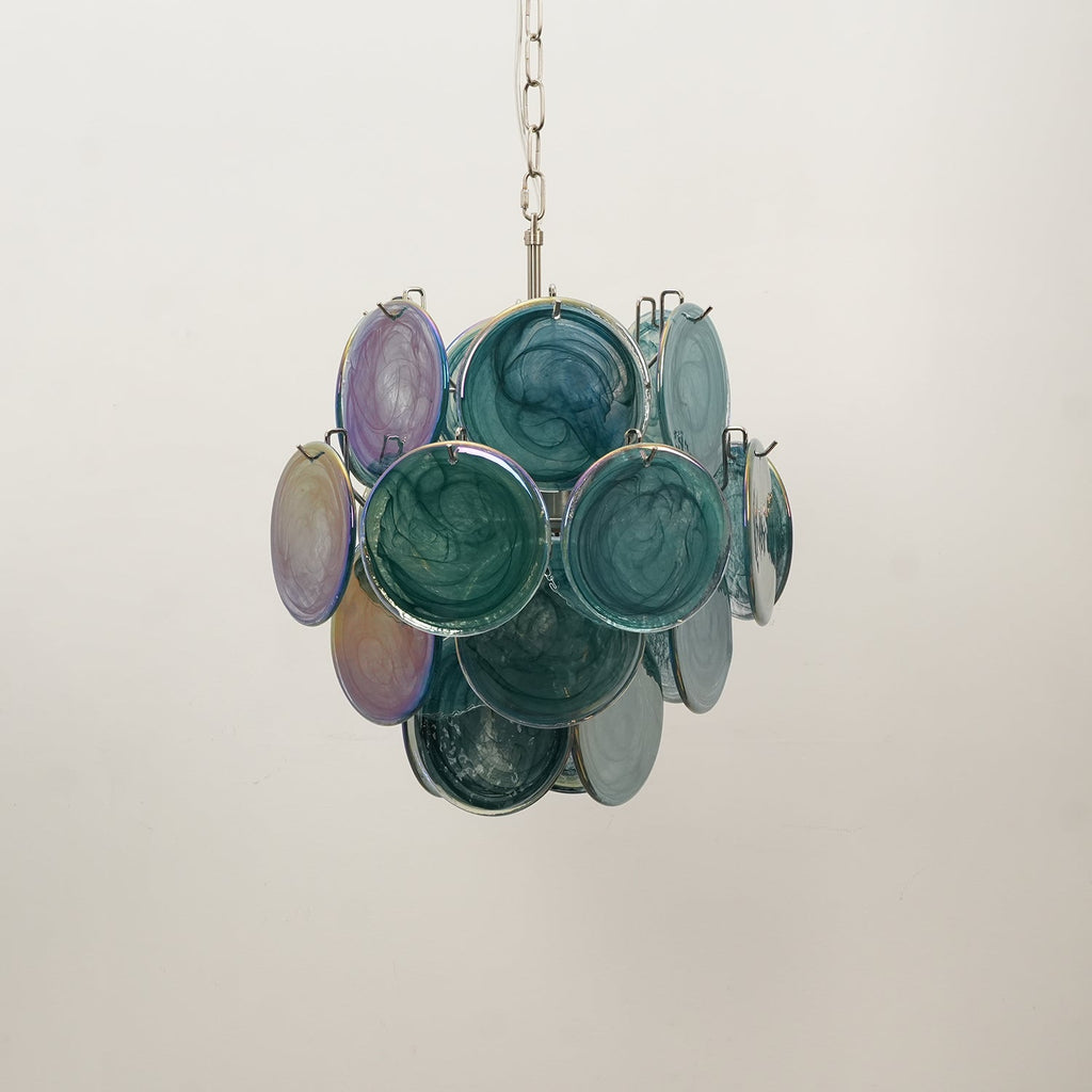 Zelvencove Glass Chandelier-Moonnatur