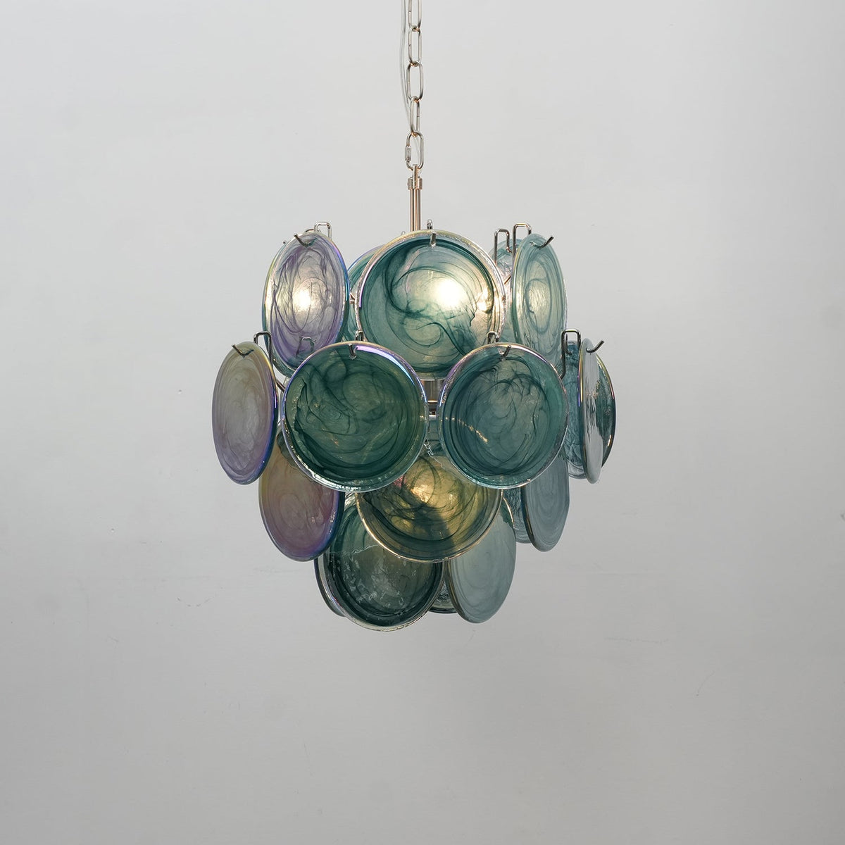 Zelvencove Glass Chandelier-Moonnatur
