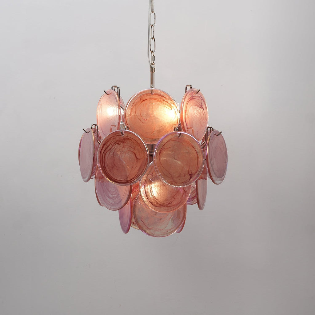 Zelvencove Glass Chandelier-Moonnatur