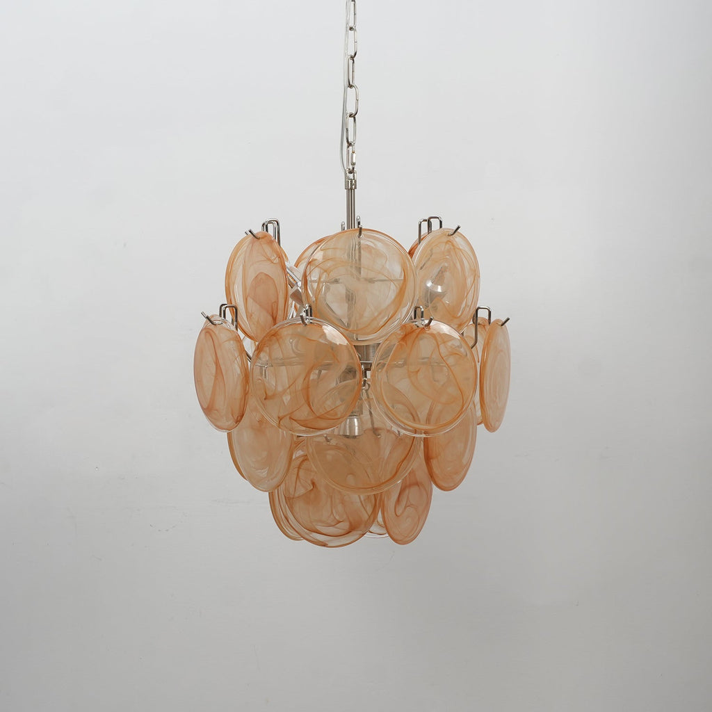 Zelvencove Glass Chandelier-Moonnatur