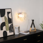 Trevenera Glass Wall Light-Moonnatur