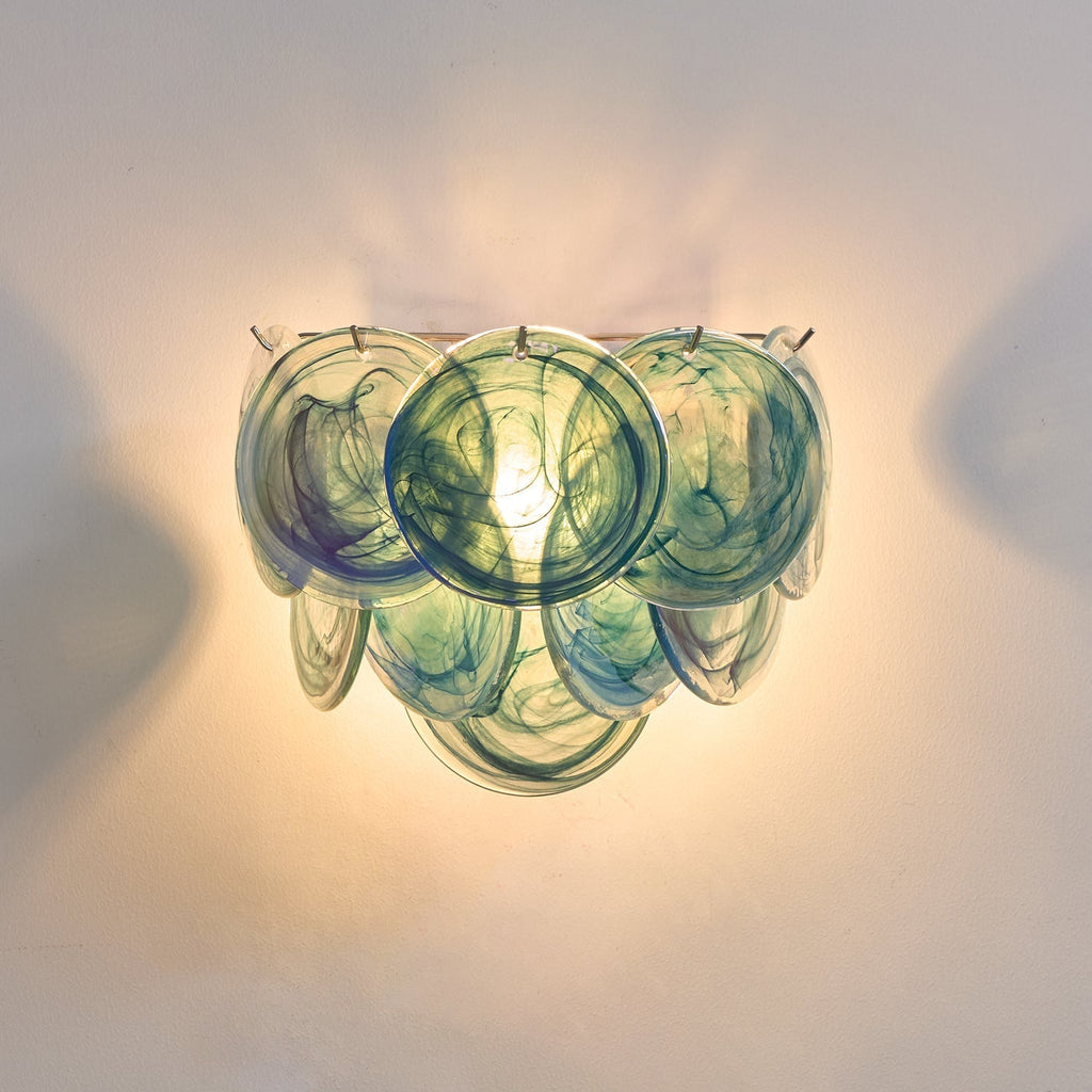 Trevenera Glass Wall Light-Moonnatur