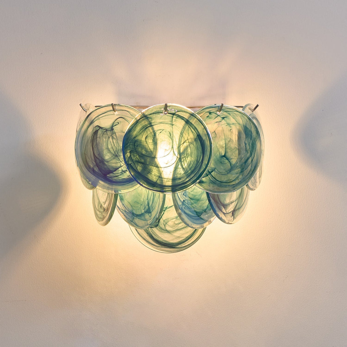 Trevenera Glass Wall Light-Moonnatur