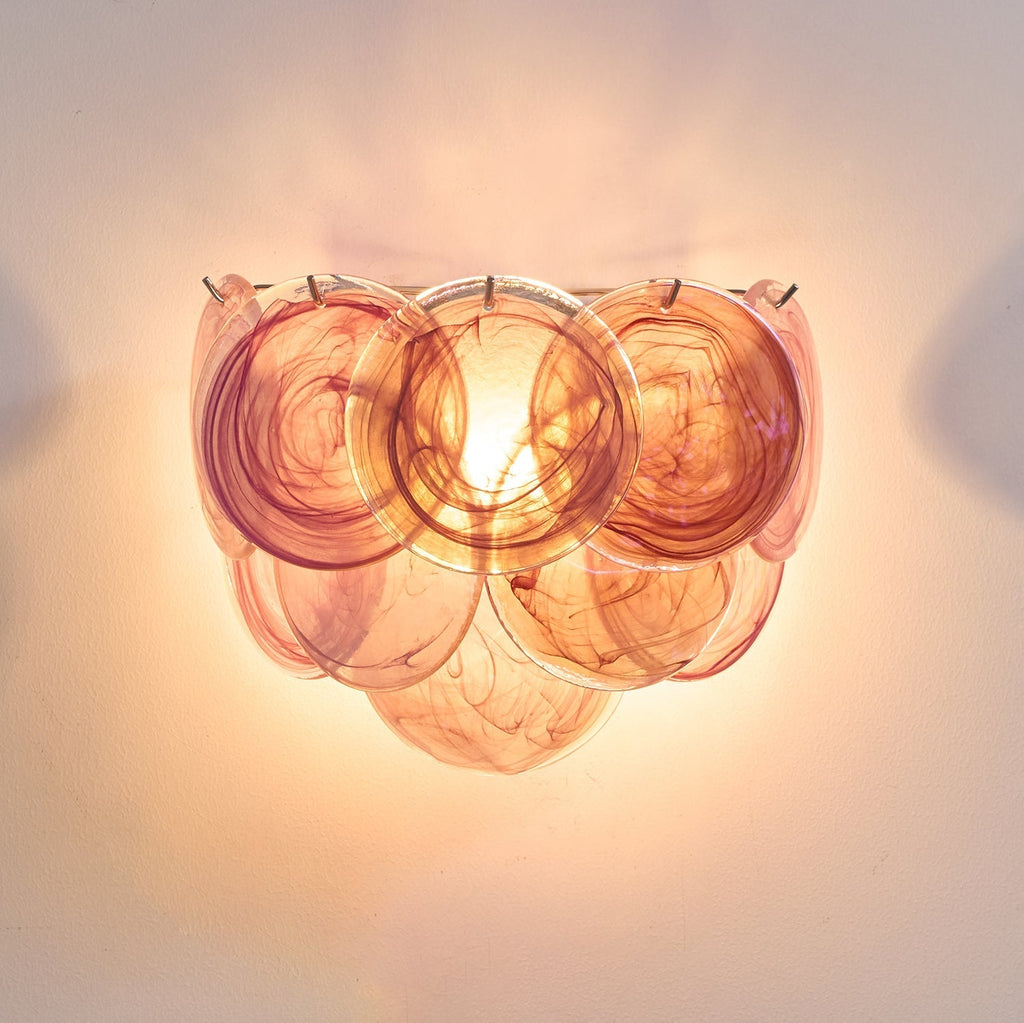 Trevenera Glass Wall Light-Moonnatur