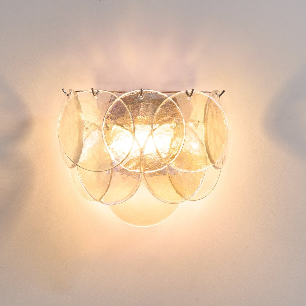 Trevenera Glass Wall Light-Moonnatur