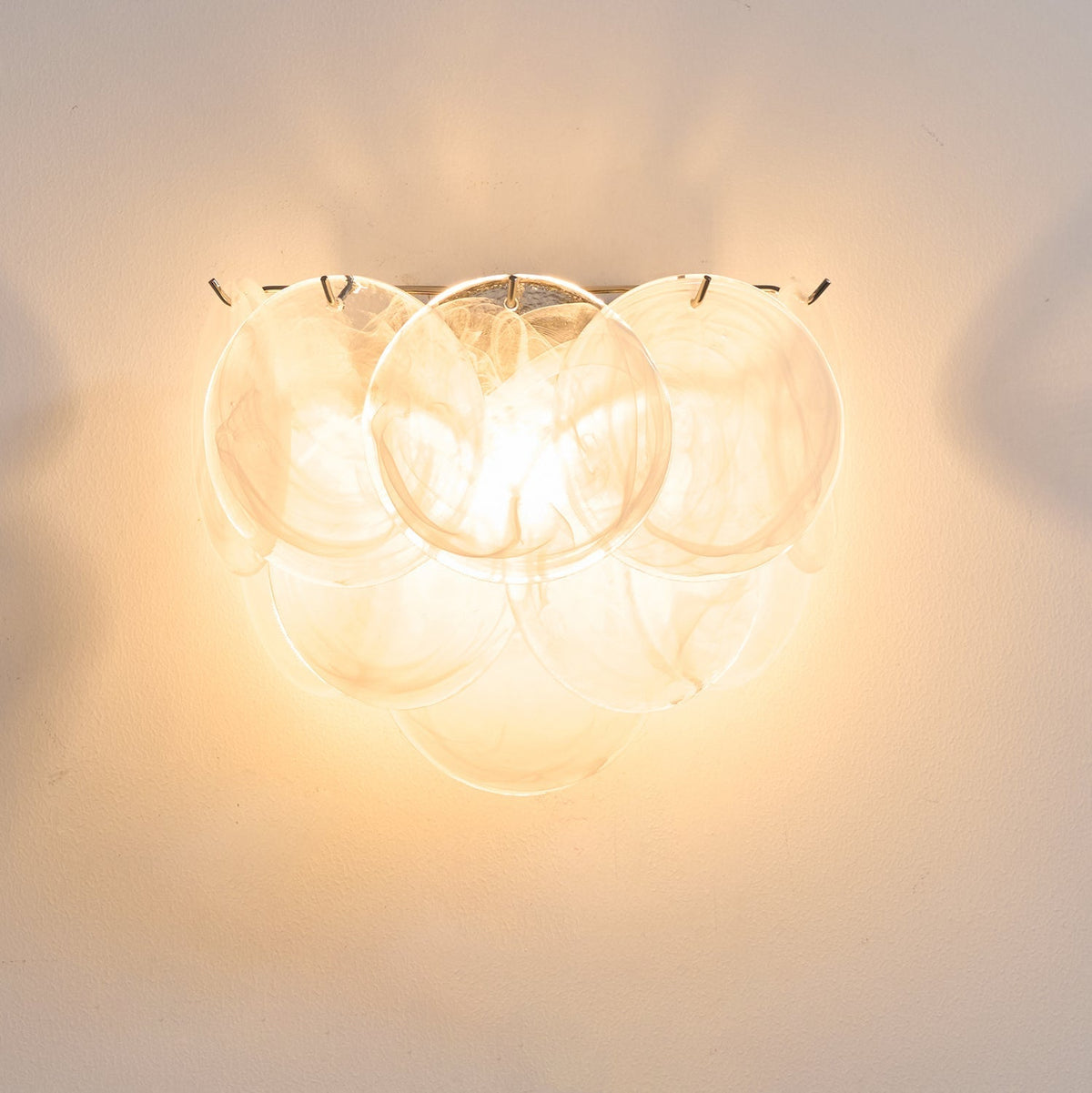 Trevenera Glass Wall Light-Moonnatur