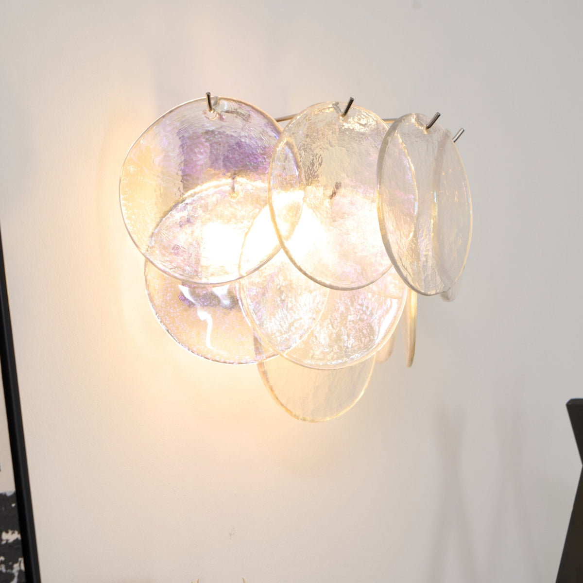 Trevenera Glass Wall Light-Moonnatur