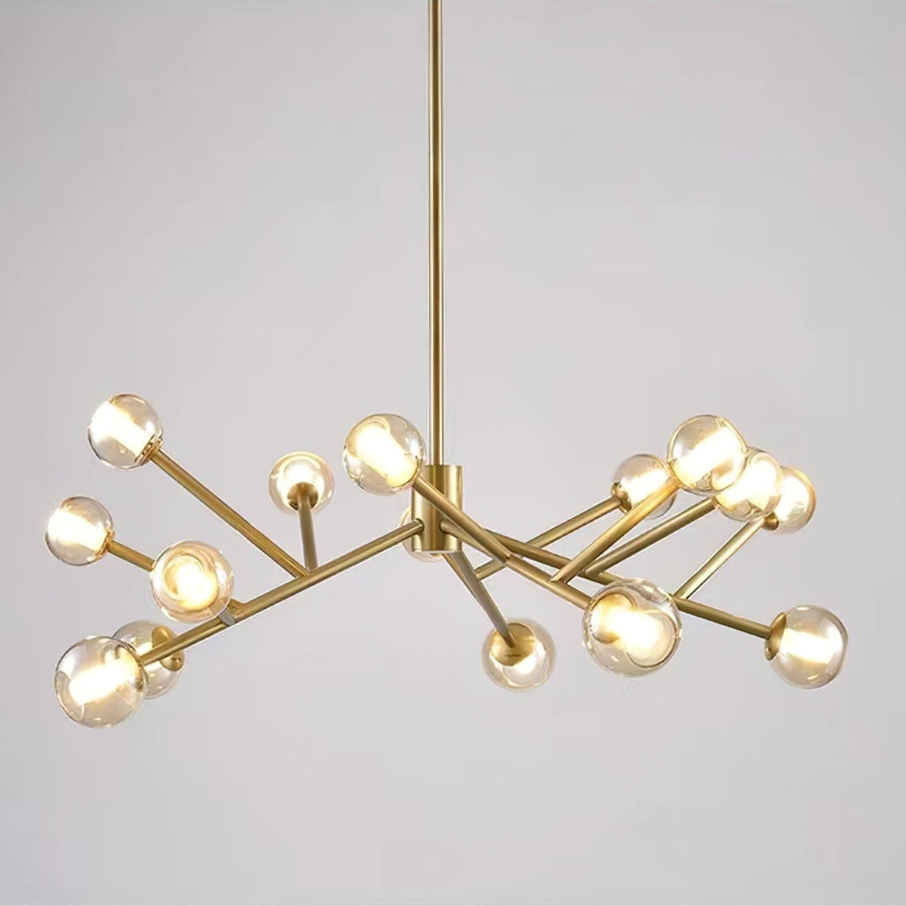 Nethenwren Glass Chandelier-Moonnatur
